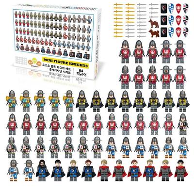 Yogo Block Mini Figūrėlės Viduramžių Serija 84 rinkiniai