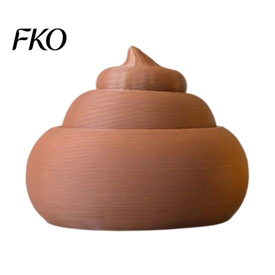 Joke Gift for Friends 3D Printed Poop Stress Relief Toy, Squeeze & Pop Fidget Poop, Creative Novelty Desk Toy Office Home, Prank Adults Gag Coworkers