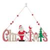 Christmas Home Wooden Pendant Scene Arrangement Atmosphere Hanging Decoration Door Hanging (Single Sided Printing)