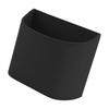 Modern Car Door Mounted Waste Bin With Leather Trim For Vehicles SUVs Leakproof Portable Trash Organizers