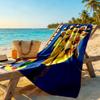 Asciugamano da Spiaggia Celebrazione Calcio Brasiliano Super Morbido & Assorbente Confortevole Leggero