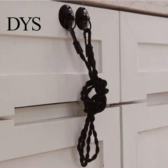 Clothesline Ropes Stretchable Suction Cup Type Good Load-Bearing Clothes Drying High Elasticity Travel Outdoor Supplies Clotheslines Strap