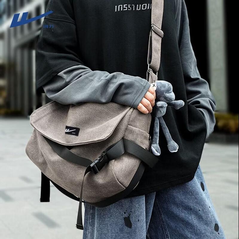 Warrior Unisex Canvas Crossbody Bag