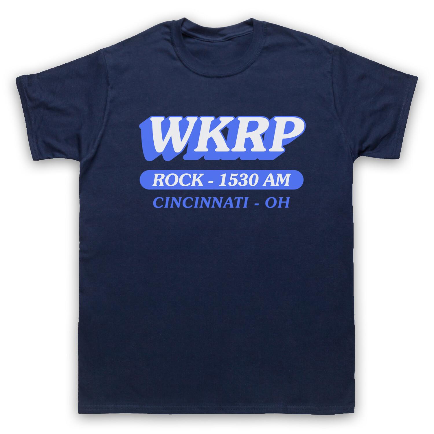 WKRP Rock Radio in Cincinnati Retro TV Adults T-Shirt All Sizes And Colours M