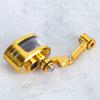 Front Brake Fluid Reservoir CNC Aluminum Motorcbike Oil Cup Set Fit for Kawasaki ZX 6R 9R 10RGold