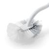 S Shaped Toilet Scrub Brush Dead Corner Cleaning Dense Brush Hair Toilet Scrub Brush for Bathroom