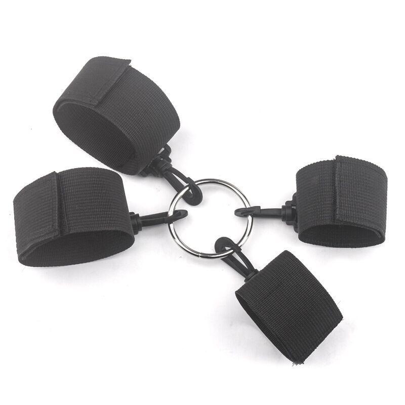 New Style Kinky Webbing Handcuffs & Foot Cuffs for Couples