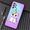 Cute Rainbow Unicorn Phone Case For Samsung Galaxy A57 A56 A37 A55 A36 5G A26 A54 A52 A35 A34 A25 A17 A16 A15 A07 A06 Soft Cover
