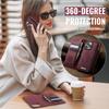 For iPhone 16 Pro Case CASEME C49  Compatible with MagSafe RFID Blocking Detachable Wallet Leather Phone Cover