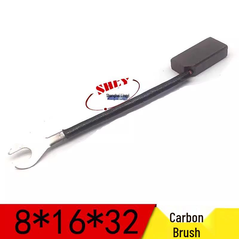 Marine Tailshaft Grounding Silver Carbon Brush & Holder, Sizes: 8x16x32mm, 8x20x32mm MG70 8*16*32