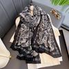 Women Paisley Flowers Thin Scarf Warm Elegant Cotton Linen Long Wrap Spring Autumn Sun Protection Scarves Hijab Bufandas Luxury