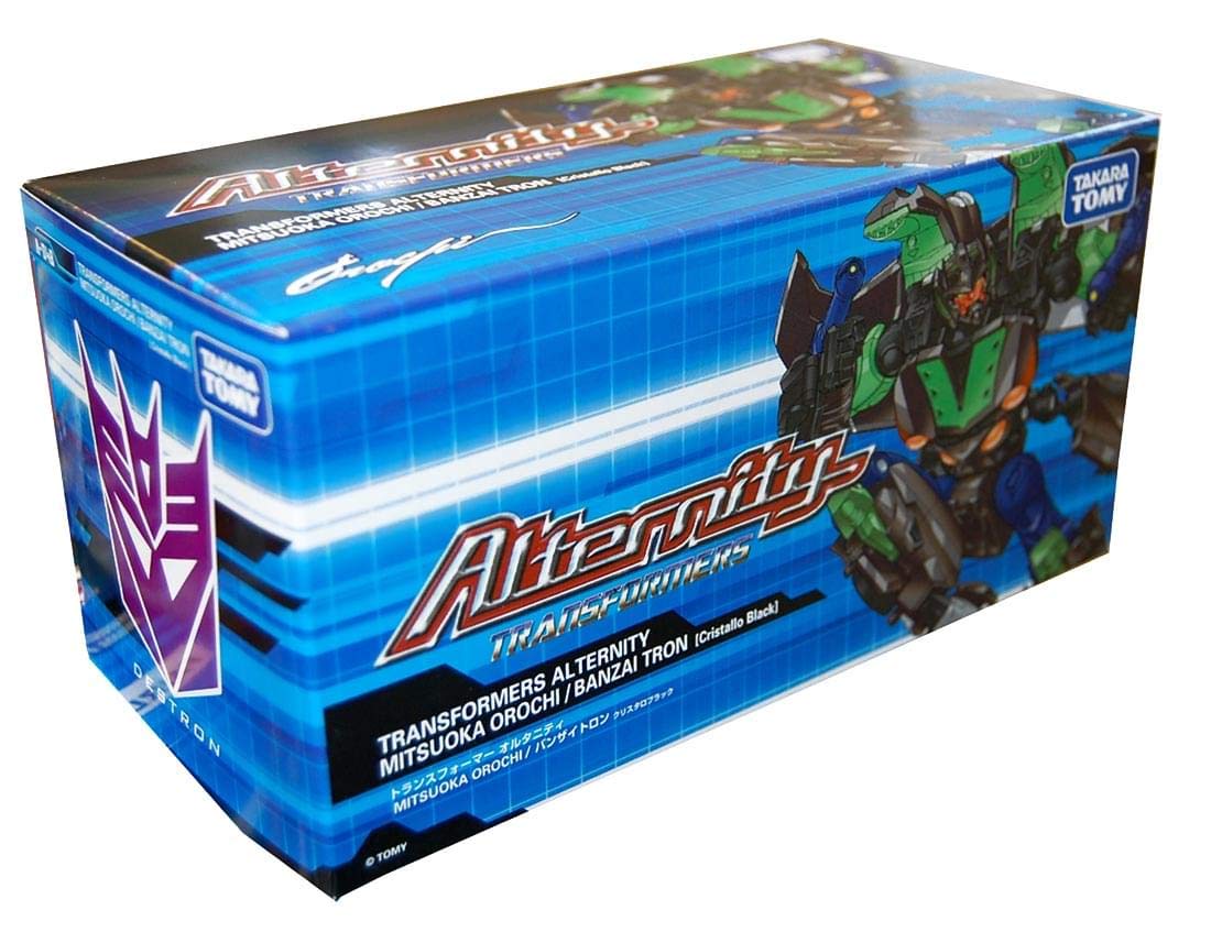 

Alternity MITSUOKA OROCHI Banzaitron Crystalloblack Takara Tomy [Transformers] A-04B