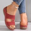 New Style Shoes: Hollowed-out Thick-soled Sandals, Women's Shoes, Lightweight Beach Slippers