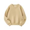 Customizable Kids' Solid Color Sweatshirt - Autumn Style Loopback Baby & Children's Wear