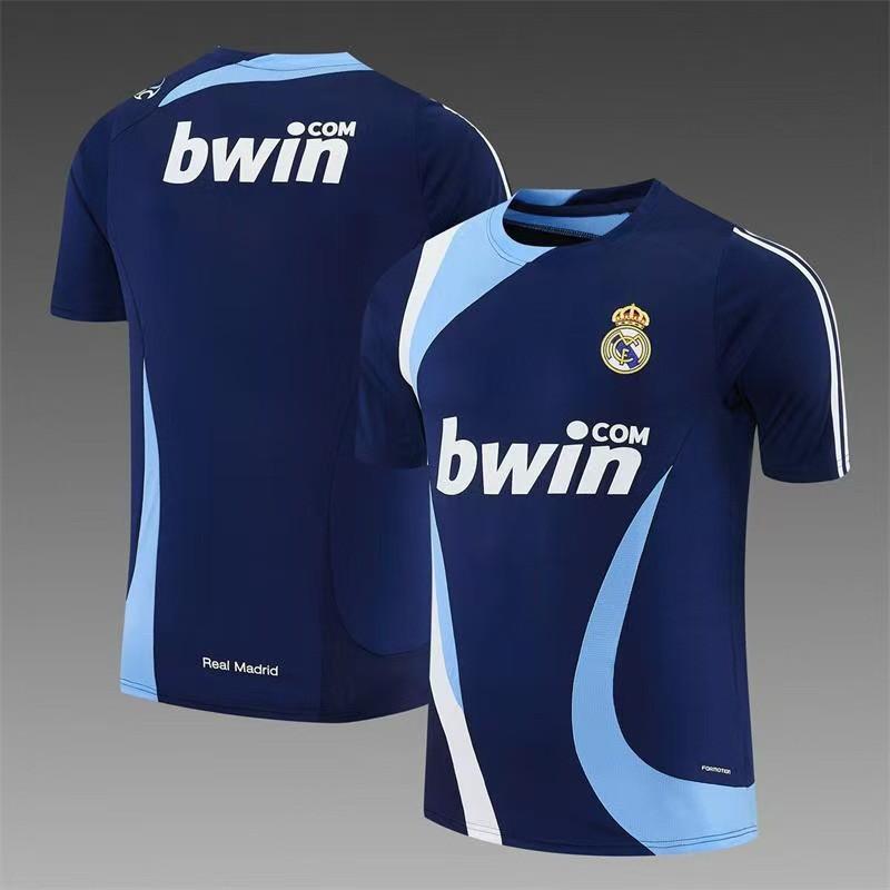 Retro Football Training Jersey Long Short Sleeve Team Sports Shirt Men Women