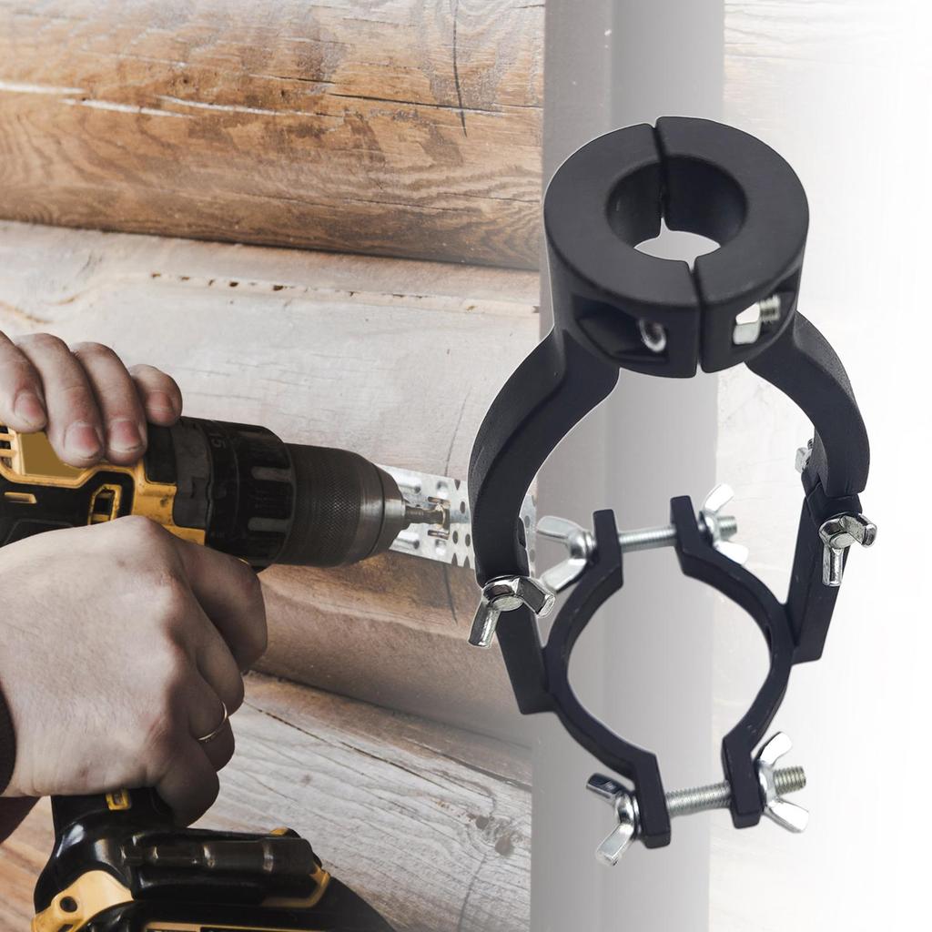 Square Hole Drill Adapter, Mounting Bracket, Quick to Install or Disassemble,