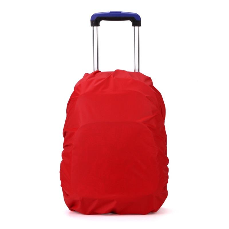 Children's Waterproof Backpack Rain Cover Outdoor Sport Night Cycling Safety Light Rain Cover Case Bag Camping Hiking 35L