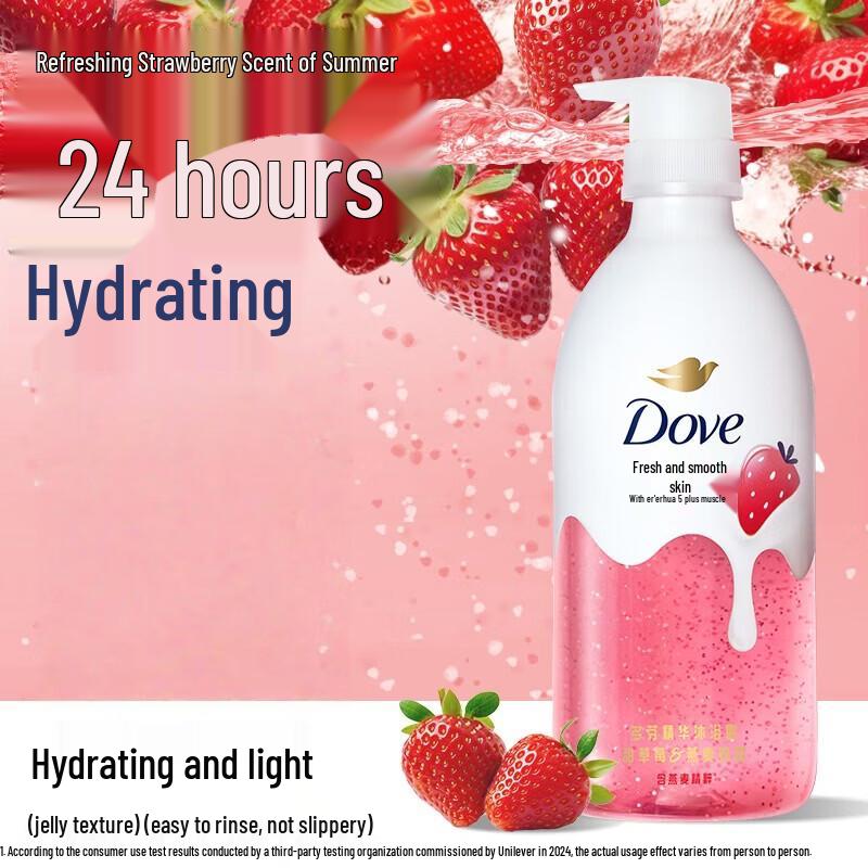 Dove Sweet Strawberry & Oat Milk Body Wash