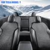 For Tesla Model Y 2023- Car Seat Cushion Seat Cover Ventilated Seat Cushion Four Seasons Universal  Interior