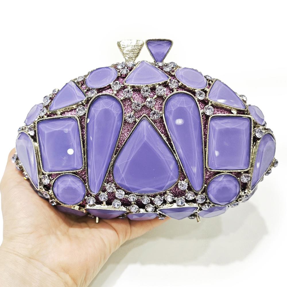 Big Stones Women`s Diamond Clutch Bag