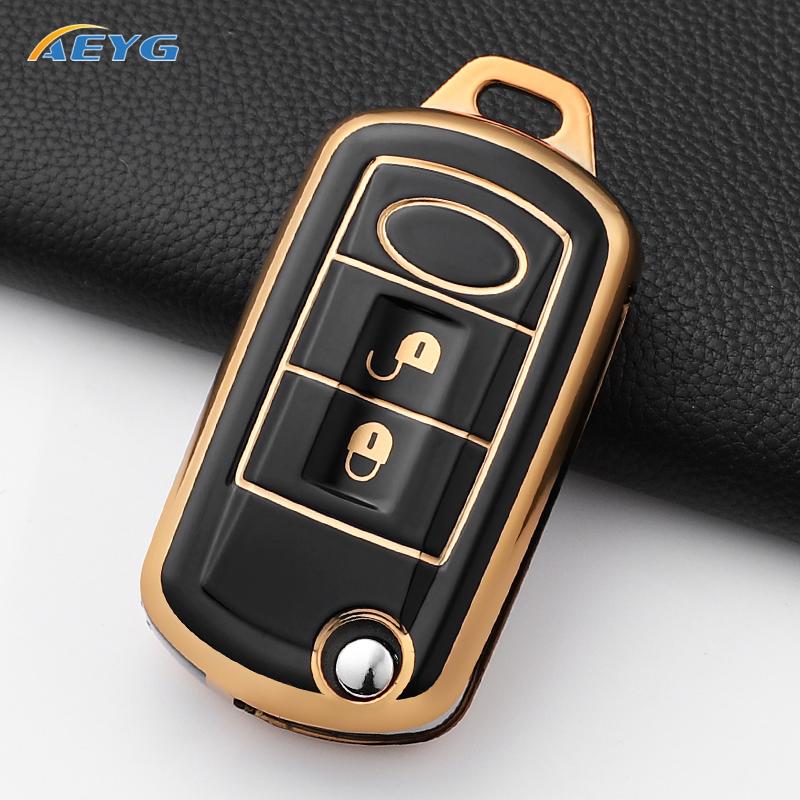 Mode TPU Autosleutelhoes Cover Shell Voor Range Rover Sport Vouge Land Rover Discovery 3 2006 2007 2008 2009 Keyless Accessoires