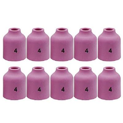 A84E-Alumina Nozzle Cup 53N Series Argon Arc Welding Accessories-TIG Gas Lens 4 Pieces