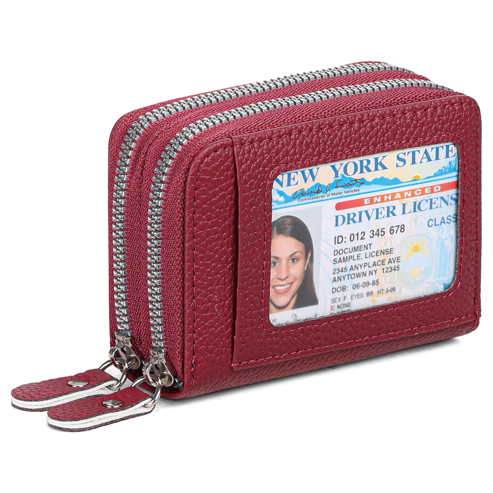 RNIEGA Женский кошелек для монет, Легкий, Большая вместимость, Популярный кошелек, Двойная молния, Кошелек для монет, Маленький кошелек, Кошелек