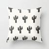 Nordic Style Tropical Plant Cactus Pattern Cushion Cover Sofa Car Office Pillowcase Home Decor