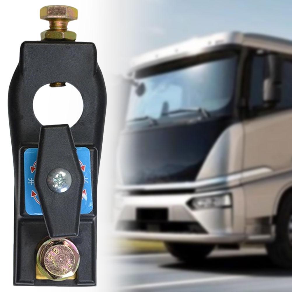 Quickmechtools Battery Disconnect Battery Cutoff Switch Anti Leakage Protection Quick-Release Battery Clamps 12V/24V чёрный