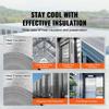 Double Reflective Insulation Roll Foam Core Radiant Barrier 48 In X 50 Ft