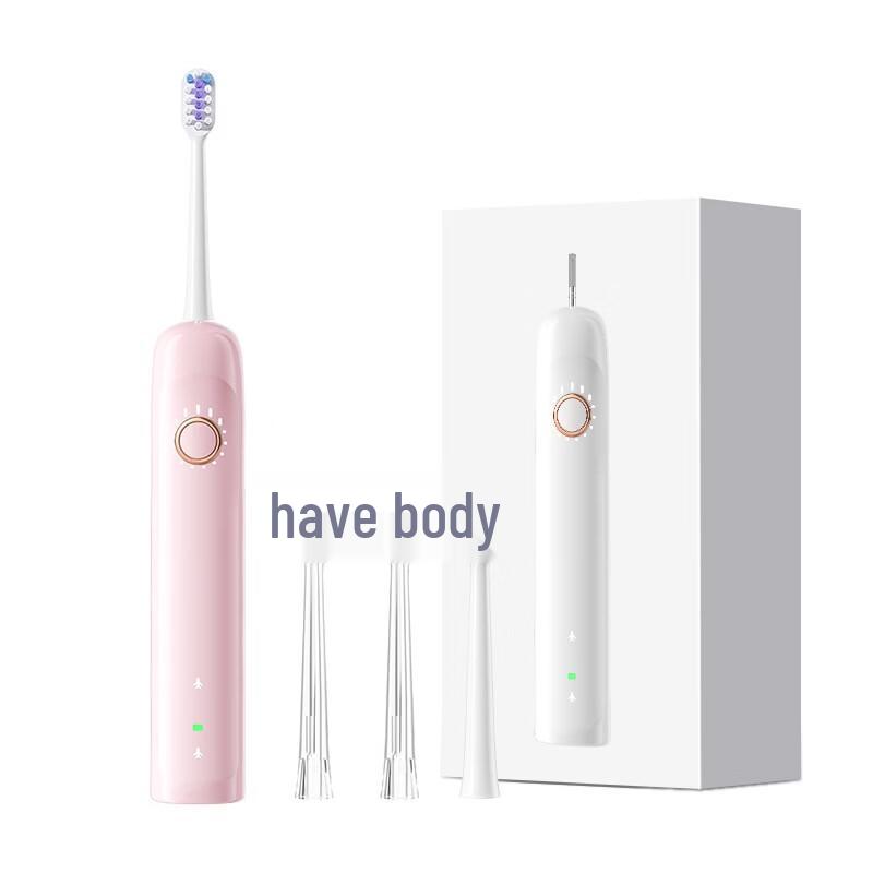 Mi Ling Adult Sonic Electric Toothbrush CN plug (adapter included) розовый