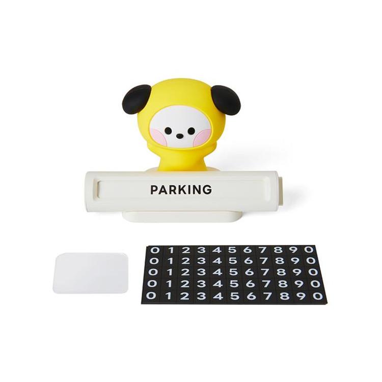 LINE FRIENDS BT21 CHIMMY Minini Car Figure Number Signboard