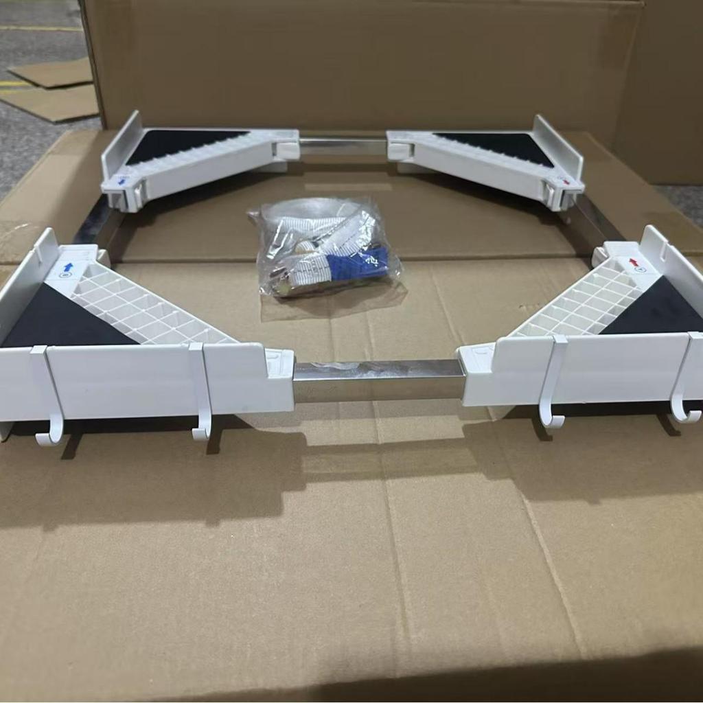 Movable Stackable Washer & Dryer Anti-Slip Rack, Dishwasher Connecting Shelf