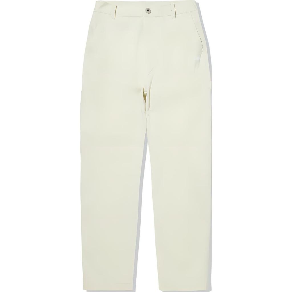 Li Ning Skateboard Series Loose Straight Casual Pants Men Bottoms Gelato-Yellow AKXU623-1