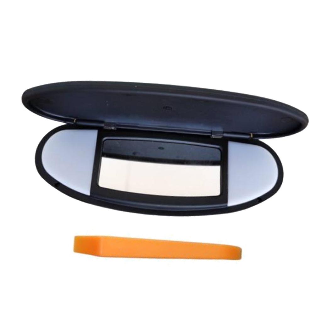 Car Sun Visor Mirror Cover Replaces High Performance 51167361833 Sunshade Mirror Cover for BMW Mini R55 R56 R60 2007-2014