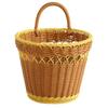 Space Saving Wall Basket With Breathable Handwoven Design Gingers Garlic Storage Container Kitchen Organizer