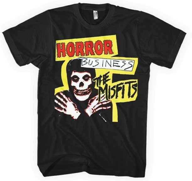 

THE MISFITS - Horror Business - T SHIRT S-M-L-XL-2XL Brand New T Shirt 2XL