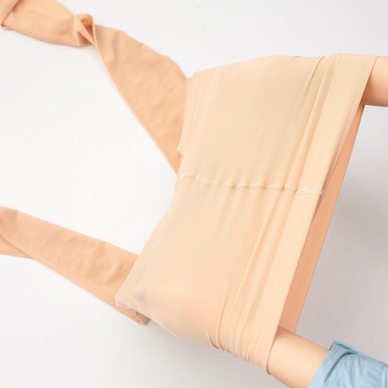 15D Titanstahl Mikrodruck Matte Strumpfhose - Laufmaschenfest, Hochelastisch, Bare-Leg-Look für Damen