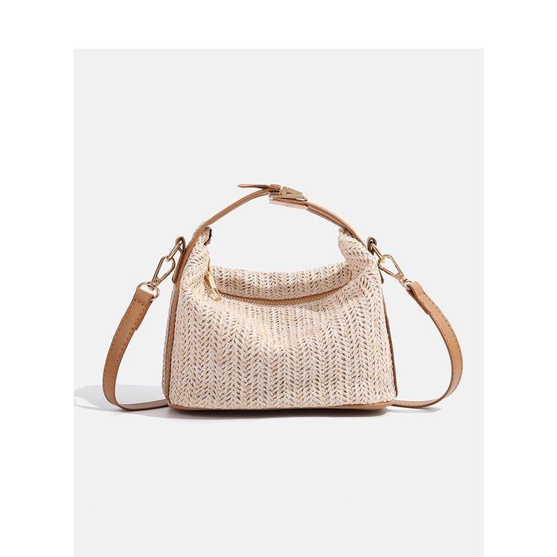 Fashionable and Simple Small Bag, Casual Women s Bag, Casual Handbag, Shoulder Bag with Side Strap коричневый