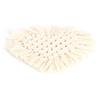 4Pcs Light Weight Cotton Cup Coaster Heart Shape Rope Woven Coaster Macrame Drink Mat  Coffee Table