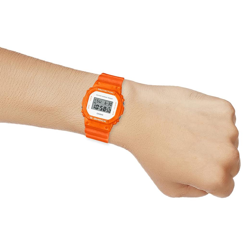 Casio Sports Watch Orange DW-5600WS-4DR