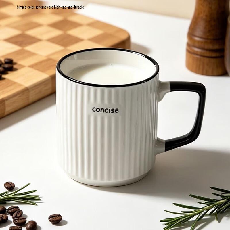 Japanese Style Striped Ceramic Mug
