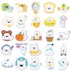 50 Cute West Highland White Terrier Stickers: Hand-Drawn Pet Decorations for Journals and Cards