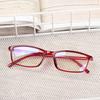 Women Anti Blue Light Glasses Vintage Computer Eyewear Full Frame Transparent Eye Protection Eyepiece Square Goggles Eyeglasses