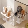 Punch-Free Wall-Mounted Double Chopstick Holder