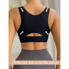 Women's posture-correcting push-up bra Seamless, wire-free design with removable chest pads provides better back support. The wire-free, elegant
