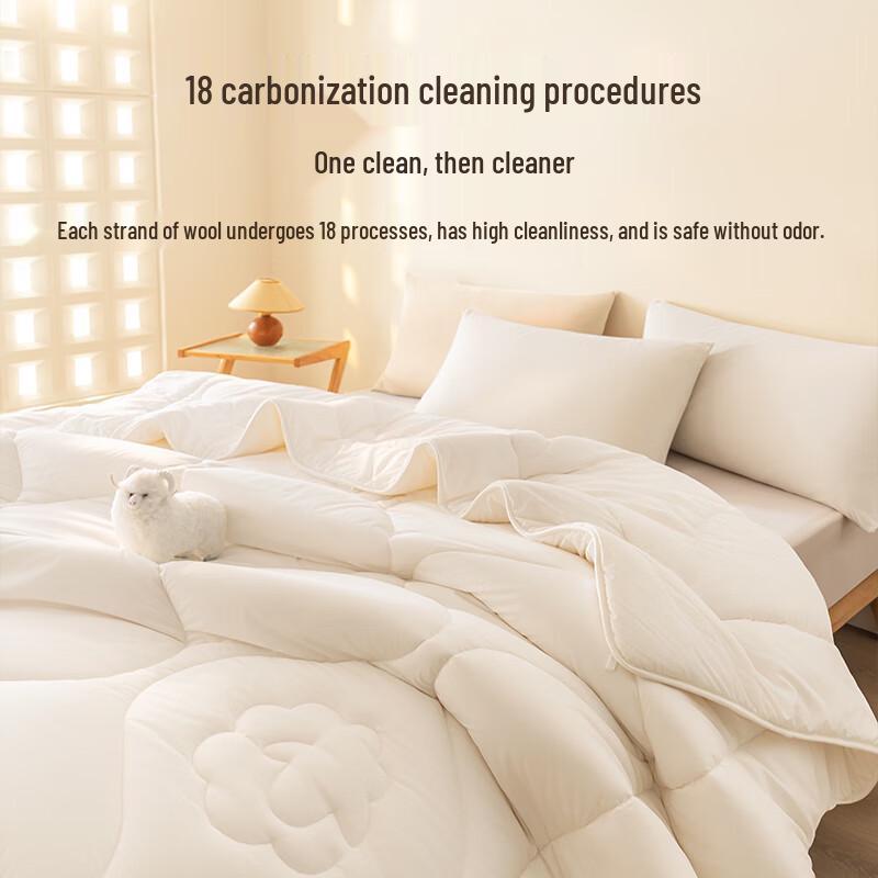 Jingdong Zao 100% Australian Dorset Wool Quilt