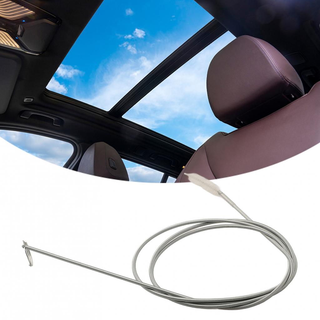 Flexibilní auto odtokové rypadlo Střešní okno Čisticí drhnoucí kartáč Nástroj Příslušenství 150CM