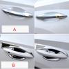 For Hyundai Tucson NX4  2022 2023 2024 Hybrid N Line ABS Carbon Car Door Handle Bowl Cover Decoration Sticker Accessories