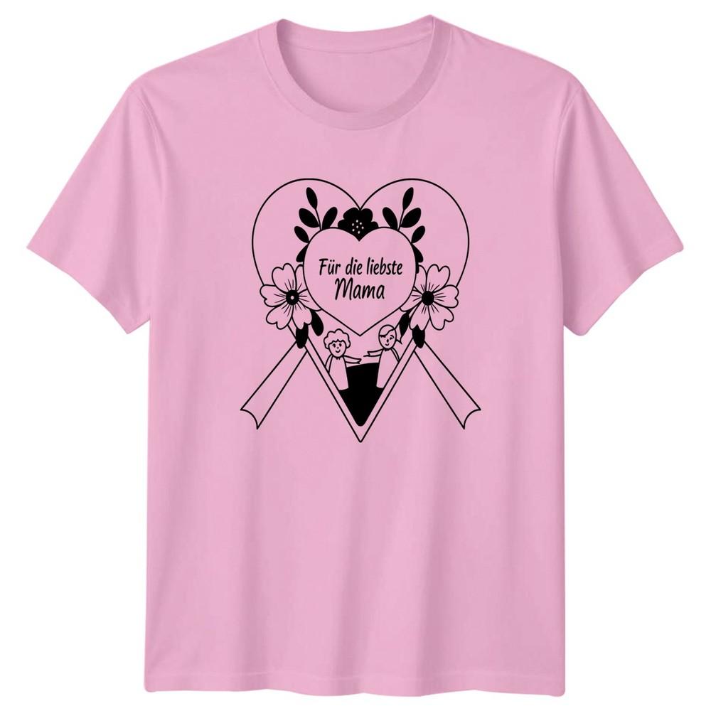 Fr Die Liebste Mama Unisexs TShirt GerUnisex Mothers Day Family